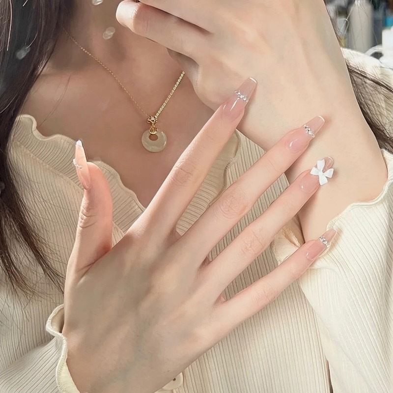 Collana con fibbia di sicurezza in argento puro S999 con giada bianca naturale e midollo, per donna, nuovo stile etnico cinese antico, con un_voghion.com