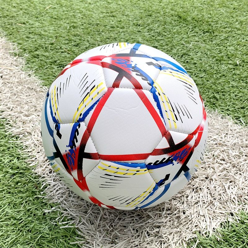 Thickened Soccer For Children's World Cup, Middle Primary School Students, PVC Size 5 Training And Competition Ball_voghion.com