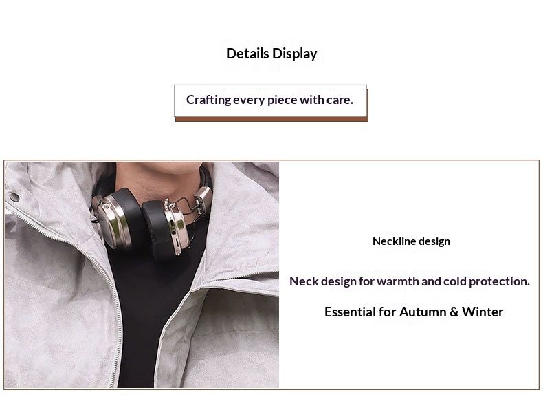 Nordmann Winter New Simple Warm Hooded Fashion Couple Matching Men's Cotton Jacket Casual Coat_voghion.com