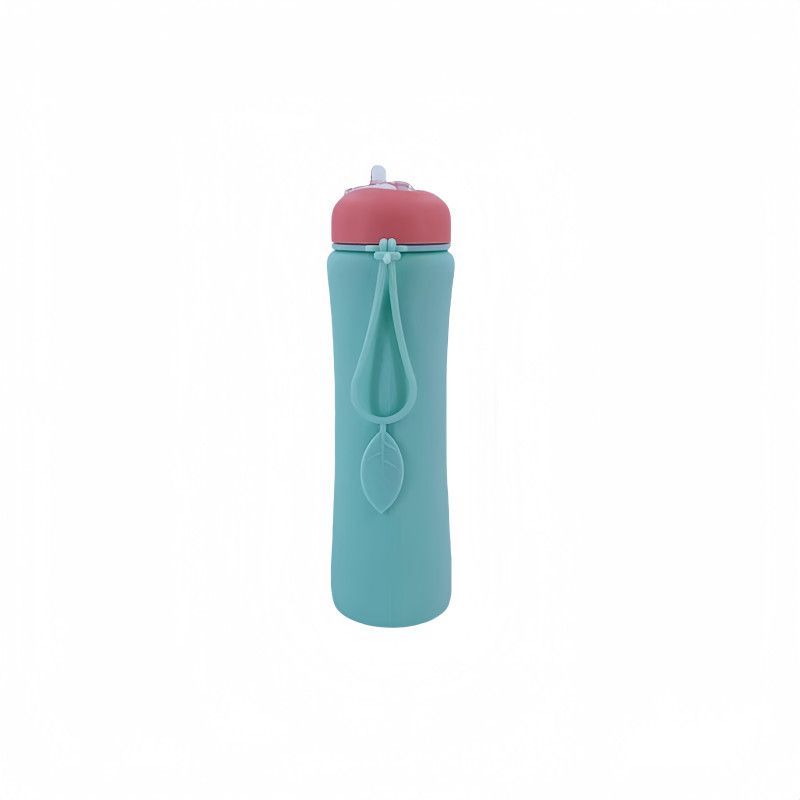 Bottiglia d'acqua estiva pieghevole in silicone morbido per celebrità di Internet, portatile, infrangibile, per esterni, sport_voghion.com