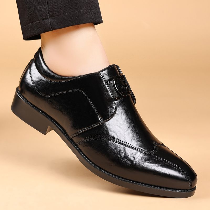 Unschlagbare Qualität Aofu Footwear 3206 Handgriffmuster Herren Casual Business Set Fuß bestickt spitze Bankett Lederschuhe Herren_voghion.com