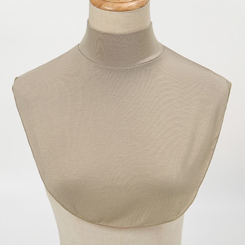 Nuova camicia con colletto in modal e tinta unita per le donne di Yiwu_voghion.com