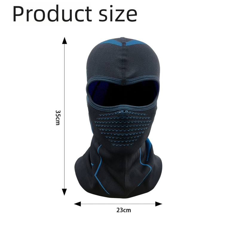 Cycling Warm Face Mask Cold-proof Thickened Breathable Windproof Sports Headgear Ski Equipment_voghion.com