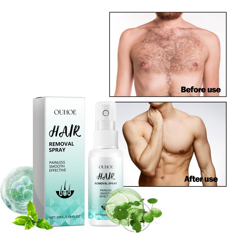 OUHOE Smooth Hair Removal Spray per la depilazione delle ascelle liscio, delicato e non irritante_voghion.com