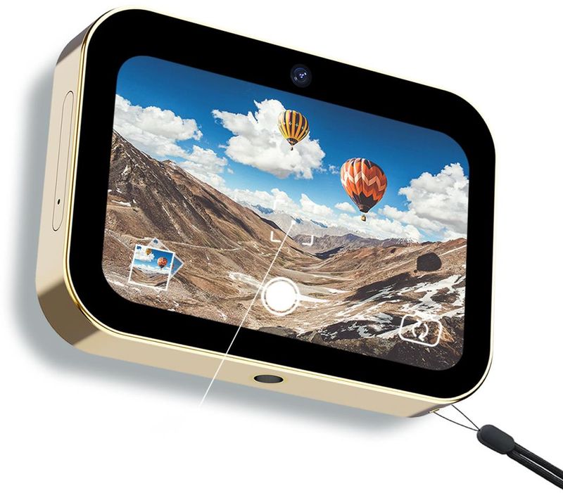 HD 64.0million Pixel CCD Music D6 Digital Camera Full Touch Screen Night Vision Singing_voghion.com