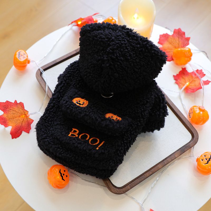 Felpa con cappuccio a forma di testa di zucca per cani e gatti, autunno inverno 2025_voghion.com