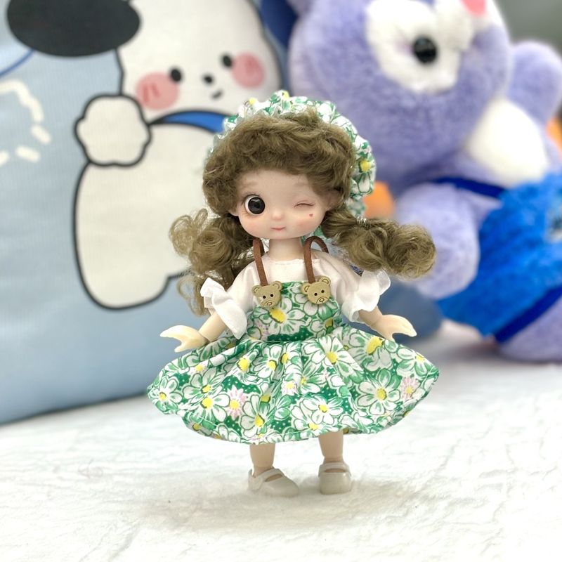 16-17Cm Explosive Doll Simulation Girl Princess Multi-joint Exquisite 6 Inch Bjd Children's Toy_voghion.com