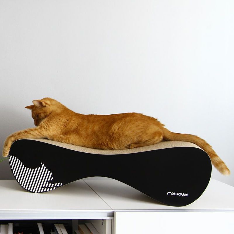 MYKOTTY VIGO Large Fashion Toy Trendy Claw Board Durable Scratch-Resistant Cat Scratching Nest_voghion.com