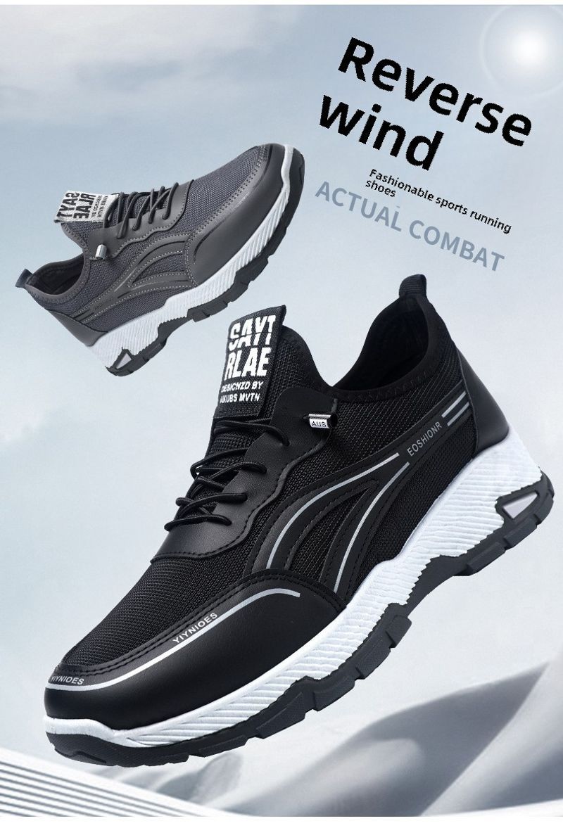 Herren Outdoor Freizeit Reise Mode Trend Atmungsaktive Herren Neue Sport Wanderschuhe_voghion.com