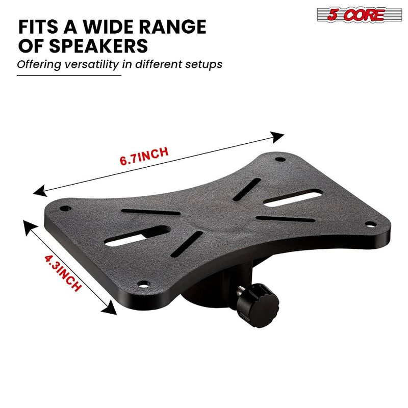 Supporto per altoparlante DJ da 1,25 m, supporto HD da 5 pollici, treppiede BLU da 1,25 m, supporto da pavimento regolabile per monitor da studio_voghion.com