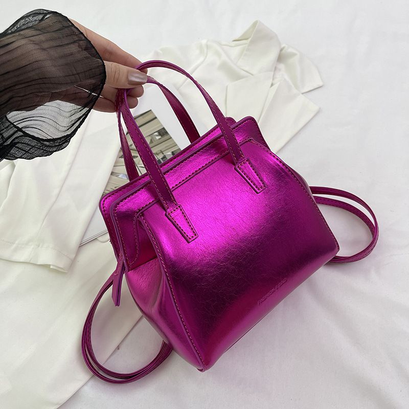 Fashion solid farbe einfache ins net rot freizeit reise schultern kleine rucksäcke_voghion.com