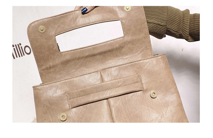 Bolsa de ombro transversal de PU com alça de mão e bolsa clutch fashion de grande capacidade_voghion.com