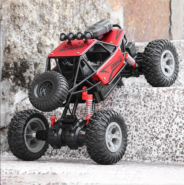 1: 18 sexhjulsdriven RC-BIL Längdåkningsklättring Spray Racingbil Fjärrkontroll Elbil Fallsäker pojkeleksakspresent_voghion.com