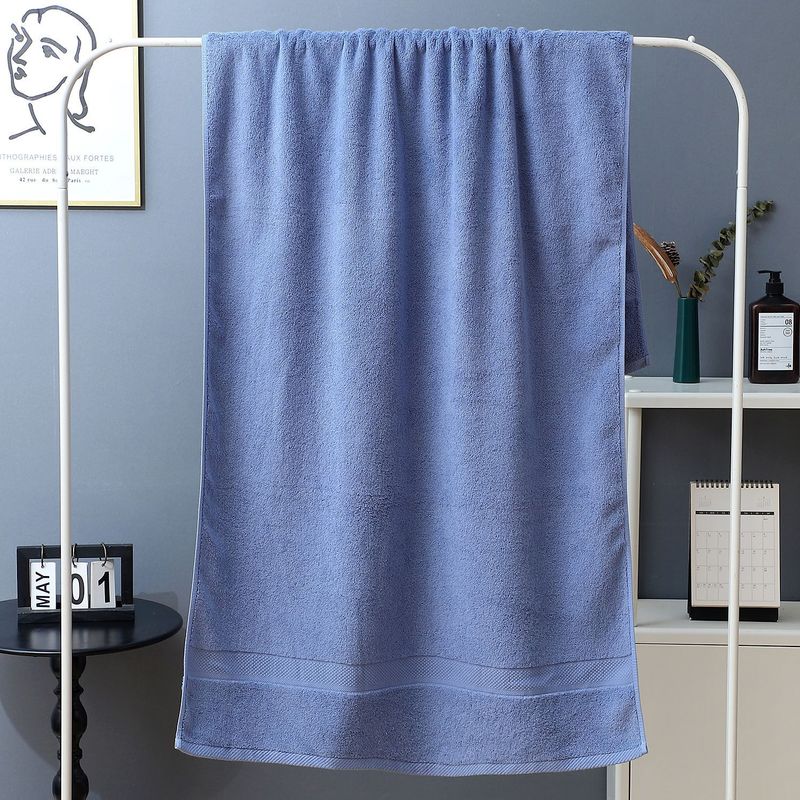 Asciugamano da bagno per hotel, in puro cotone, assorbente, delicato sulla pelle, per uso domestico, di grandi dimensioni, di alta qualità._voghion.com