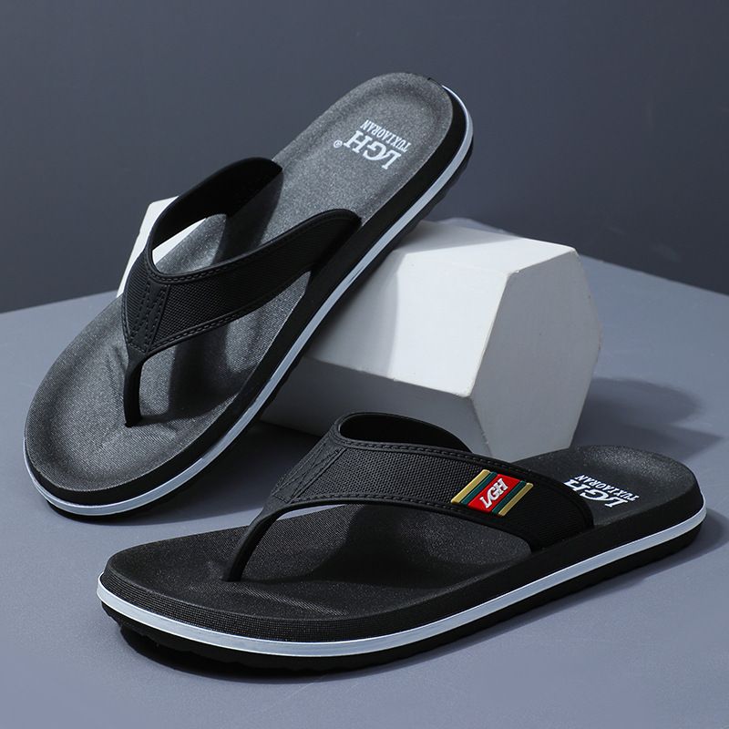 Neue Flip-Flops 25 Sommermode Casual Anti Slip Beach Clip On für Outdoor Wear Trend Wear-resistant Herren Hausschuhe_voghion.com