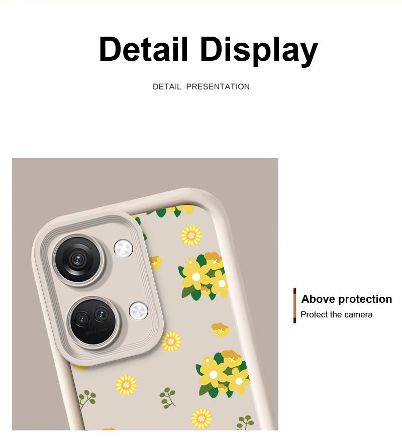 Rustikale kleine Blume für OnePlus Nord N30 12 11 8T 4 Nor D CE3 4 Lite 12R 11R 10R CE 5G N Ord2 Schwarze weiche Silikon-Telefonhülle_voghion.com