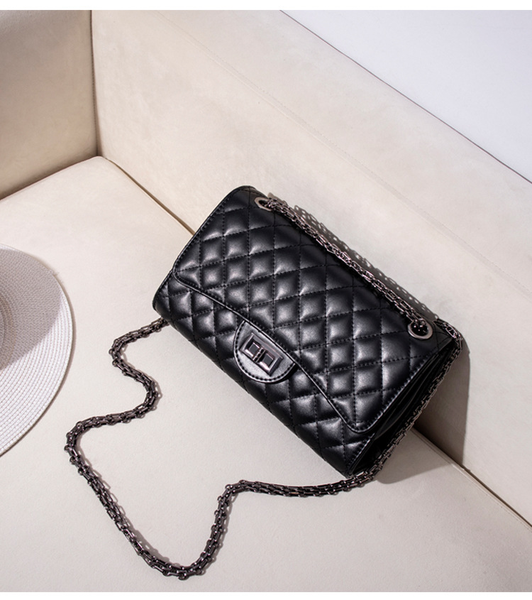 2023 nuova moda borsa a catena rombo piccola borsa da donna xiangfeng borsa a tracolla singola borsa da donna_voghion.com