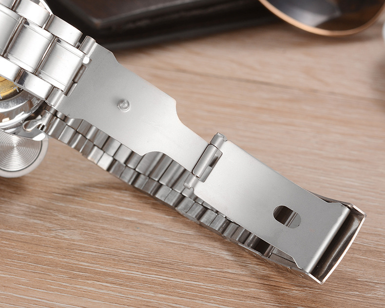 New Fashion Trend Men's Double sided Hollow Fully Automatic Mechanical Watch_voghion.com