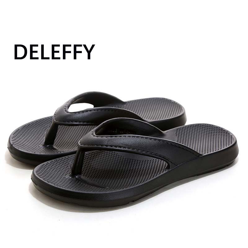 EVA herenpantoffels met visgraatmotief aan de buitenkant, clip-on strandschoenen voor koppels, schokabsorberende voetboogsteun voor_voghion.com