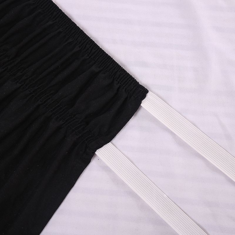 Gonna elastica per letto - Tinta unita con design antiscivolo (facile da installare, adatta a materassi da 20 a 40 cm, antipiega, Queen/King size)_voghion.com