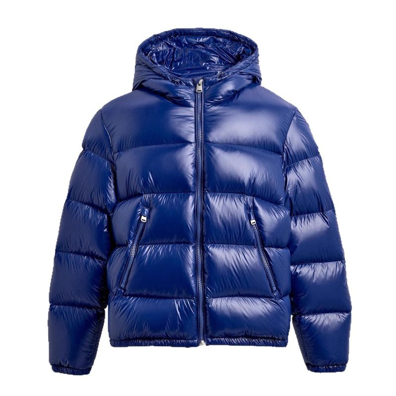 Giacca da uomo con cappuccio, cerniera e tasche - Cappotto casual invernale imbottito in cotone (nero, marrone, rosso, blu, verde oliva)_voghion.com