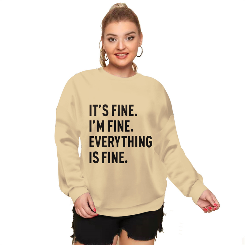 Proljetni/jesenski pulover s crtanim uzorkom, europsko-američki stil, ulični pulover za žene/djevojčice, O-izrez, dugi rukav, Looe_voghion.com