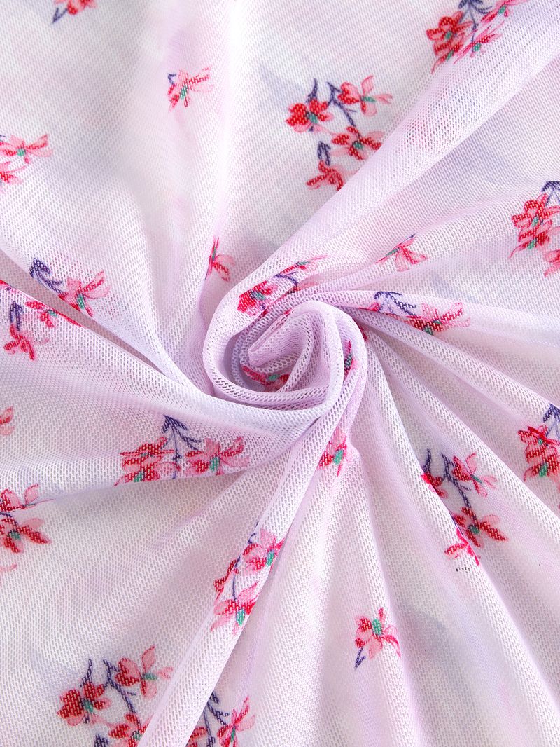 Női ruházat Új, többszínű divatos, csúcskategóriás szexi nyomott bikini bikini háromrészes női fürdőruha_voghion.com