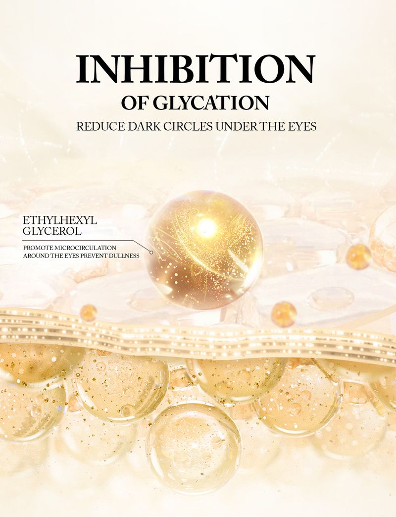 Masks New Product Gold Collagen Eye Patch Crystal Hydrating Eye Mask Moisturizing Eye Mask Brightening And Firming_voghion.com