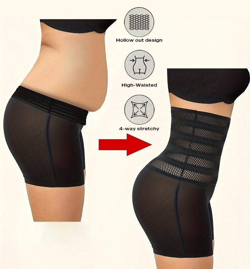 Women's Panties Seamless Shaping Control Bra High Waist Belly Control And Butt Lifting Panties_voghion.com