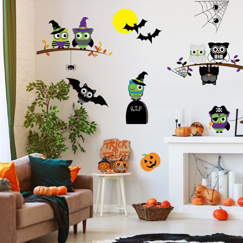 Ofu PVC gespoten mat materiaal Muur 50 sets elektrostatische muurstickers_voghion.com