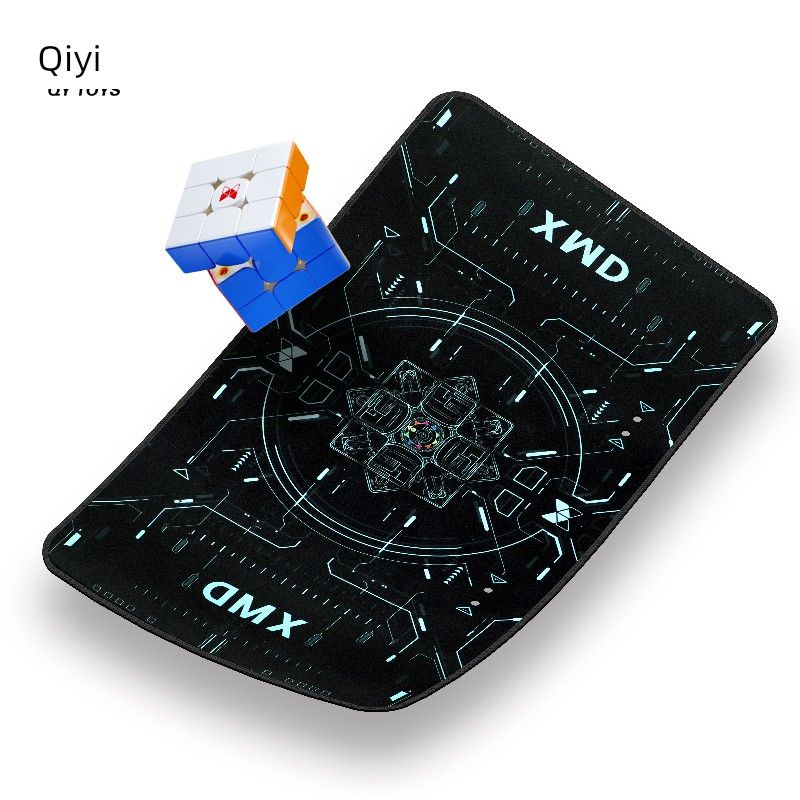Unbeatable Quality Qiyi Rubik's Cube Training Force Awakening Non-Slip Crash Large Mouse Pad Timer Stacking Cups Mat_voghion.com
