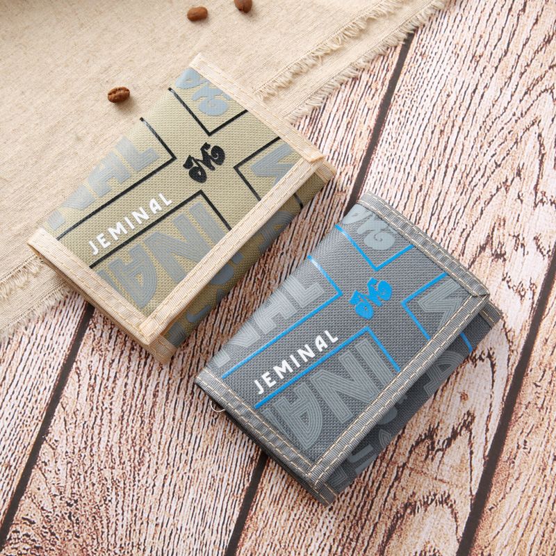 Men Short Thin High School Student Casual Horizontal Trendy Personality Soft Leather 70% Off Wallet Youth_voghion.com