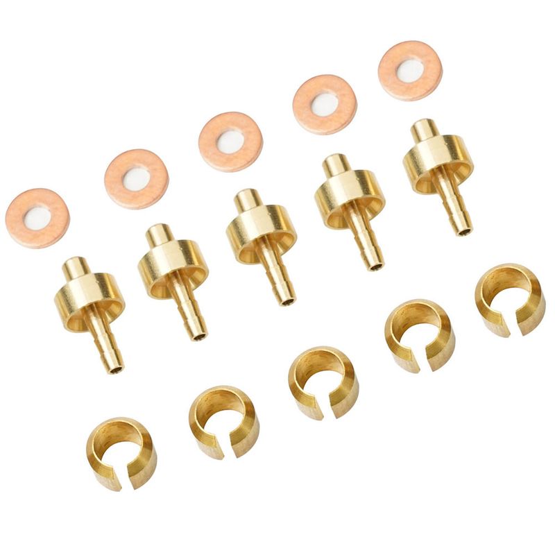 5set Oil-Naald Set Five-e Body Suitable For-HOPE Hose Insert Oil Needle Olive Head Five Thread Bicycle Brake Parts_voghion.com