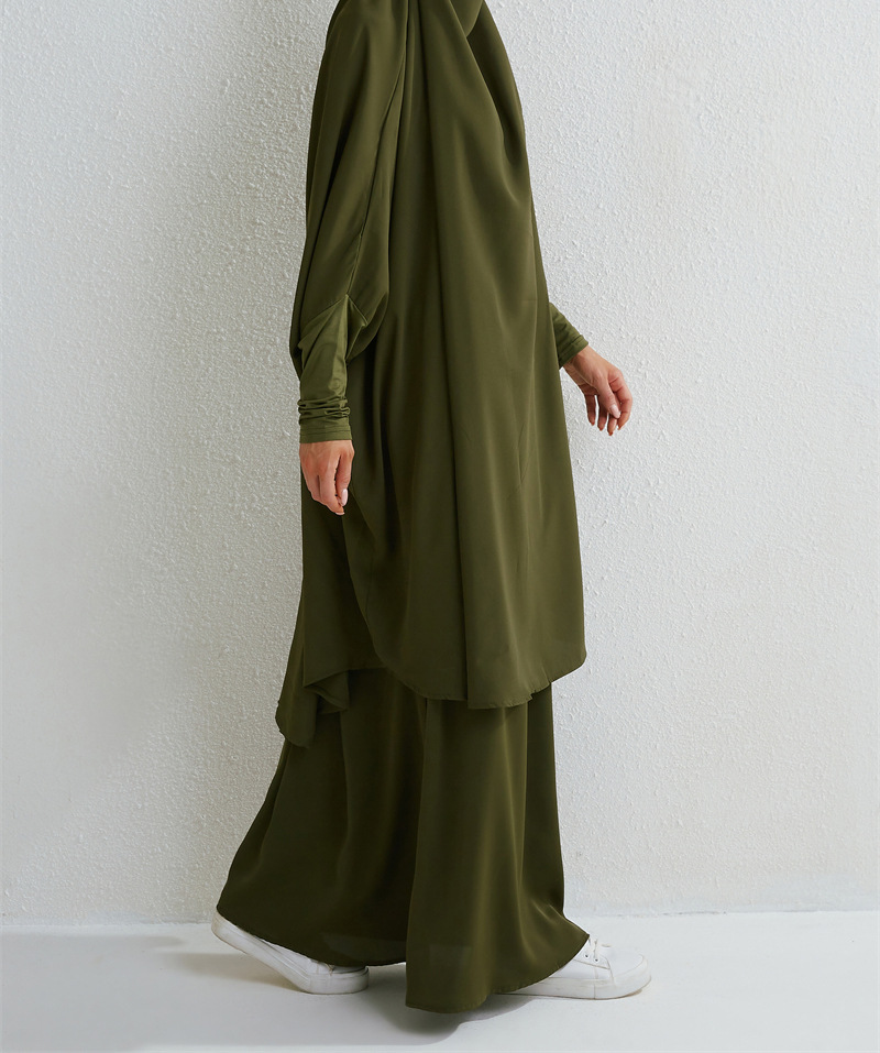 Dammekleeder Abaya Kostüm aus dem Mëttleren Osten_voghion.com