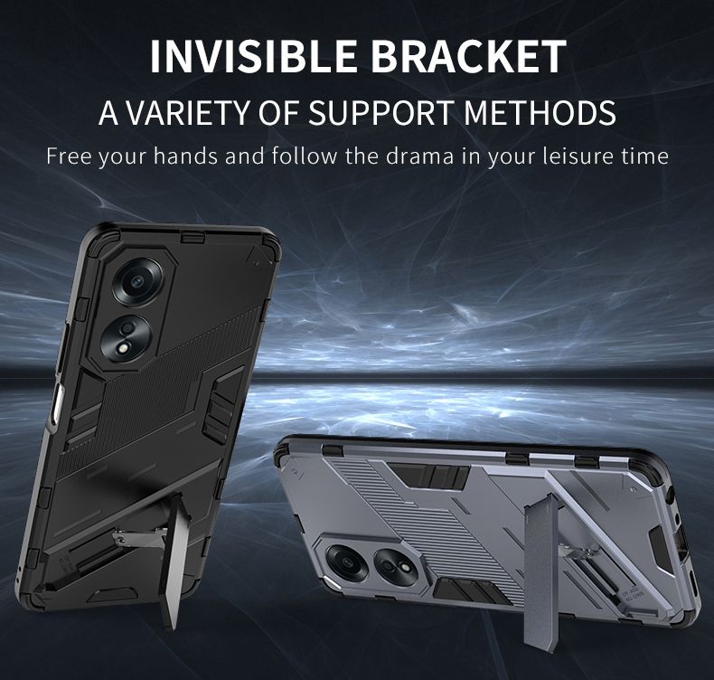 Fundas For OPPO A18 A38 A58 A78 4G Case Bumper Shockproof Armor Protective Back Coque For Realme C51 C53 C55 Phone Cover_voghion.com
