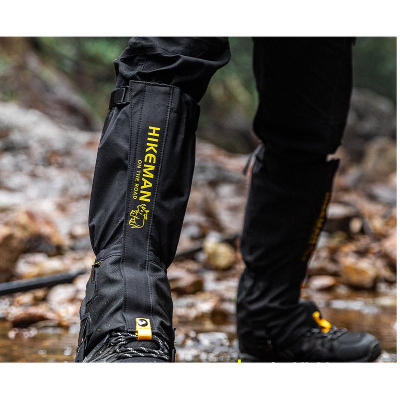 Ghette da esterno HIKEMAN - Protezioni impermeabili da neve e sabbia per escursionismo e sci | Protezione regolabile per le gambe_voghion.com