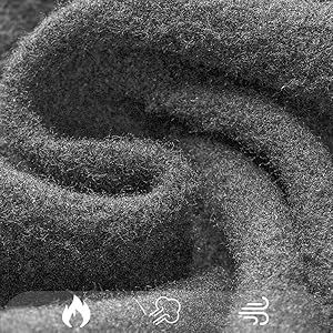 ROCKBROS Passamontagna mezza sciarpa bici esterno invernale passamontagna antivento termico invernale in pile maschera viso_voghion.com