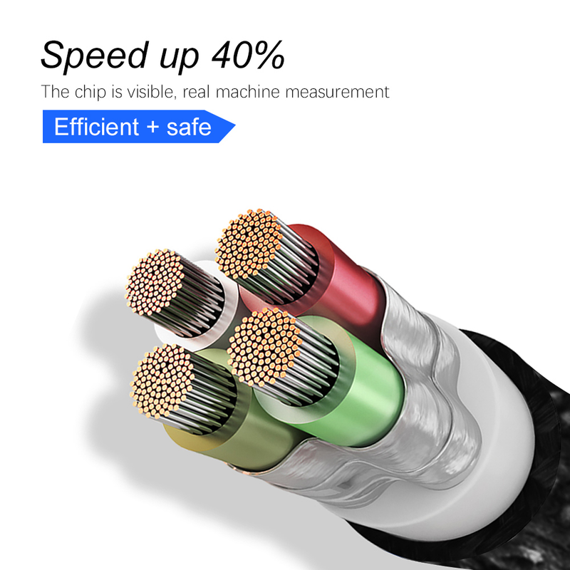 USB Micro cable 2.4A fast charger C-type cable 90 degree elbow nylon braided USB cable, suitable for Samsung/S ,_voghion.com