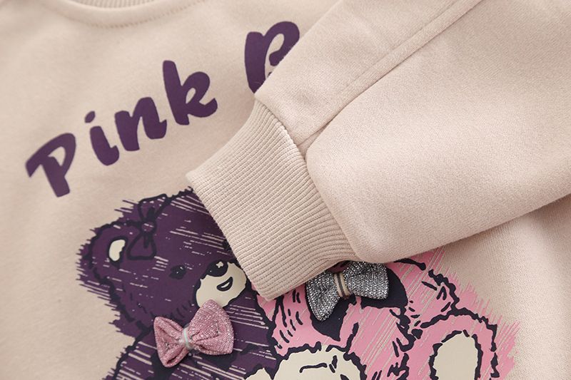 Nuove ragazze, neonati, primavera e autunno, felpa con cappuccio casual in stile western, set due pezzi per vestiti per neonati, abbigliamento per bambini alla moda_voghion.com