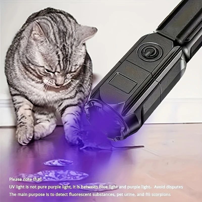 Cross-Border Strong Explosive Bright 365 Inspection Cat Moss Scorpion Banknote Detection Jade Identification 395 Purple_voghion.com