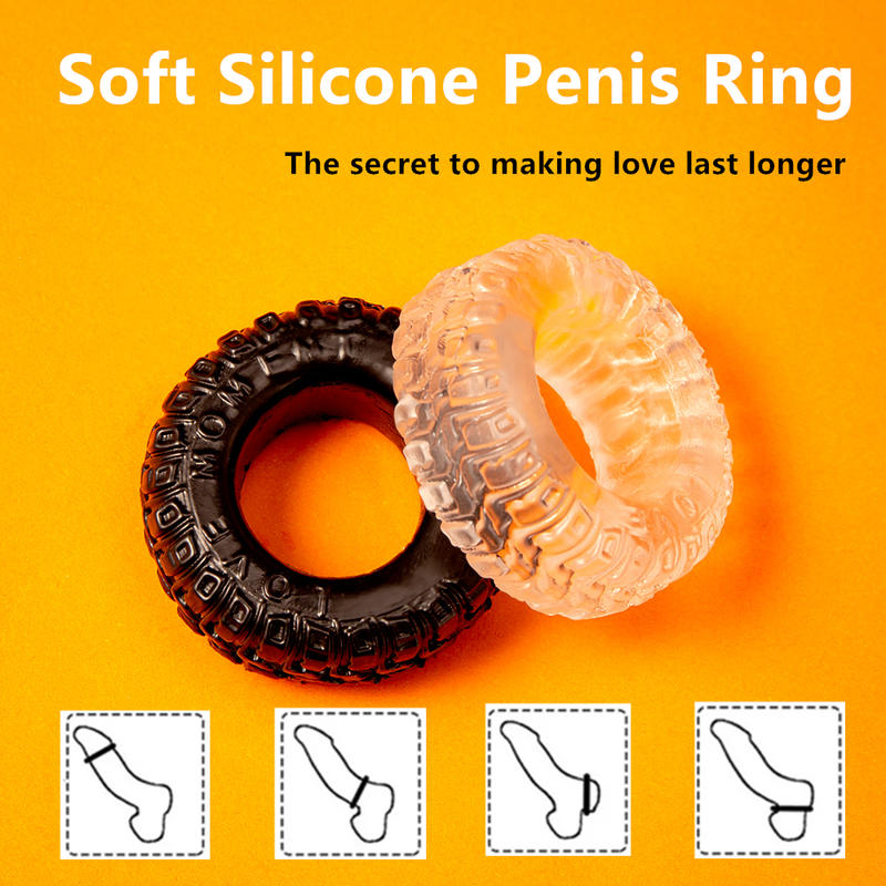 Cockring Silikon Dick Ring Käfig Männliche Erektion Verzögerung Ejakulation Sex Spielzeug Für Männer Paar Ringe Dick Ring Spielzeug Für Erwachsene 18_voghion.com