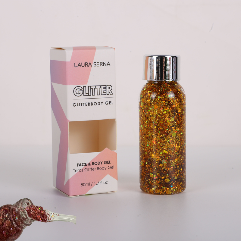 Třpytivý krém, třpytivý gel, dětské líčení pro výkonnostní účely, produkty pro zdobení hlavy, obličeje a těla_voghion.com