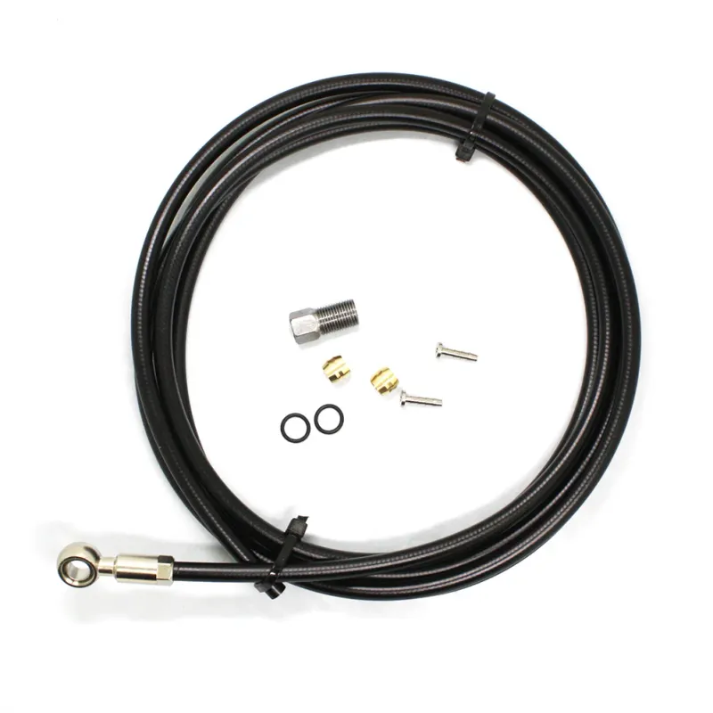 Fahrrad Ersatz Zubehör Für-Shimano BH90 System e Rohr 2m Brems Schlauch Kit Bike 2x Seag Ringe Banjo_voghion.com