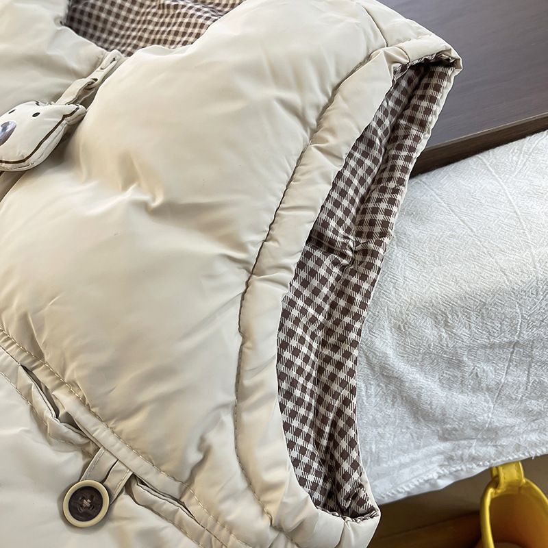 Completo invernale per bambini autunno e pile 2025, nuovo e spesso, set di tre pezzi con gilet casual_voghion.com