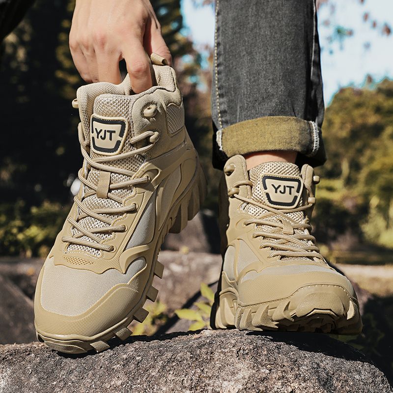 Winter Outdoor Herren Wanderschuhe Bequeme Herrenstiefel Warme Leder Kletterschuhe Wasserdichte Schneestiefel Rutschfeste Stiefeletten_voghion.com