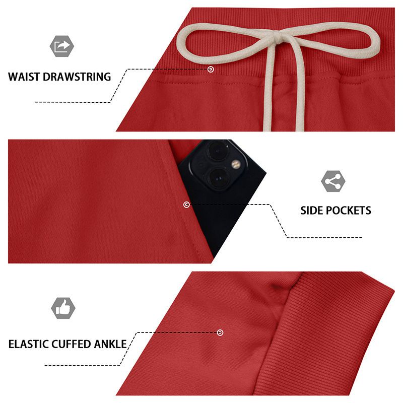 Men's Clothing Autumn And Winter Casual Pants Heavyweight Loose High Street Sports Multi Pocket Workwear Trousers_voghion.com