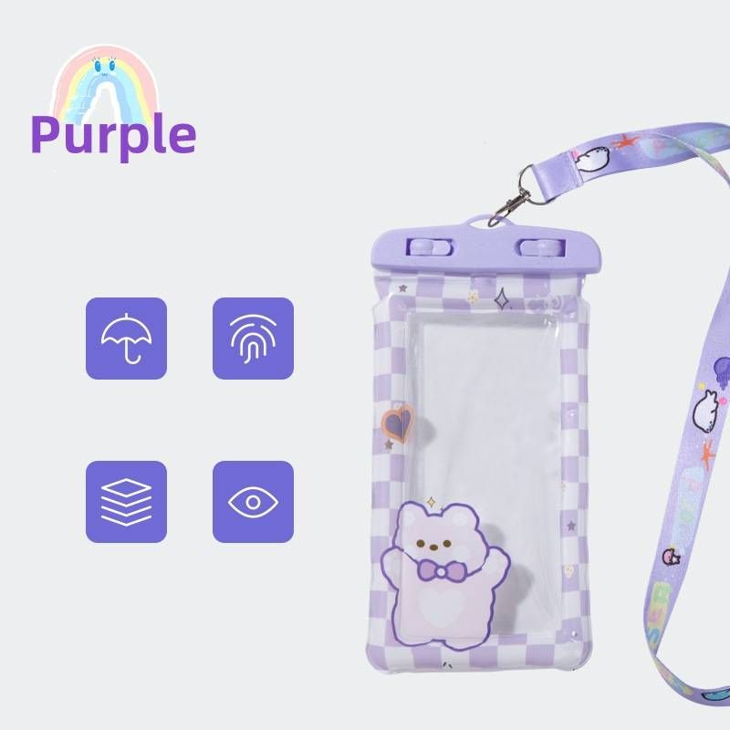 Reesen, Tauchen, Surfen, Airbag, Cartoon waasserdicht Täsch fir Handy, Schutzhülle mat Touchscreen-Dichtung, Anti-Fall_voghion.com