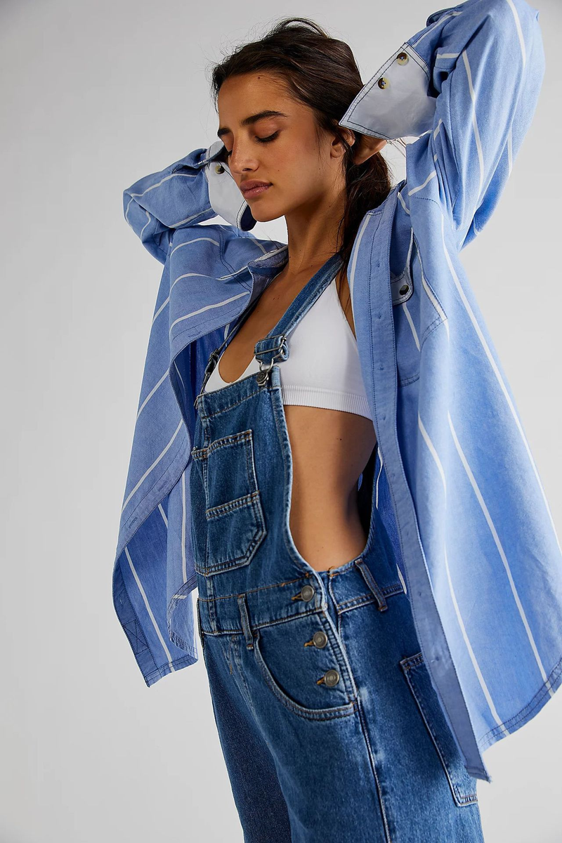 casual loose denim overalls trousers for women_voghion.com