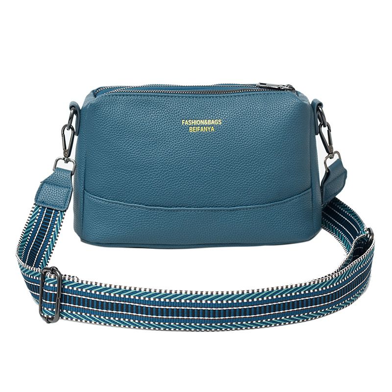 Borsa a tracolla monospalla morbida, di alta qualità, da donna, versatile, semplice, da pendolare, di alta qualità, con tracolla larga._voghion.com