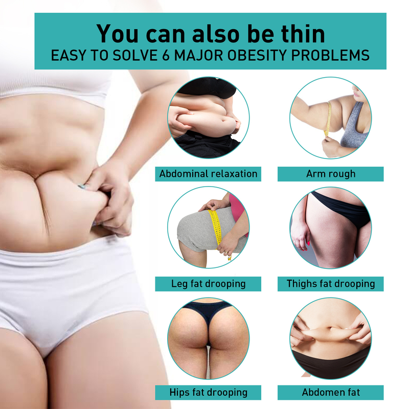 Slimming West&Month Herbal Umbilical Patch with Magnetic Lazy Body Beauty Salutation Meat Big Belly Shaping En_voghion.com